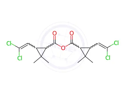 Chemical structure of Permethrin Impurity 8(Permethrin EP Impurity H)