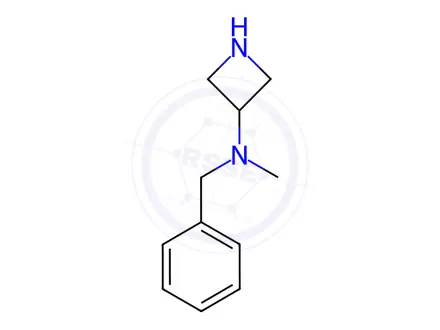 Chemical structure of N-benzyl-N-methylazetidin-3-amine