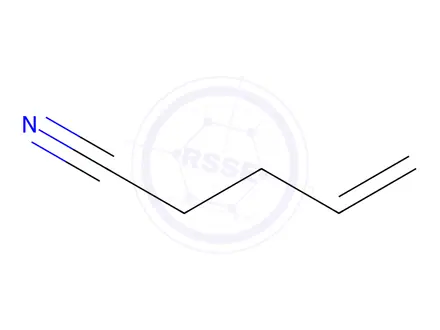 Chemical structure of 4-Pentenenitrile