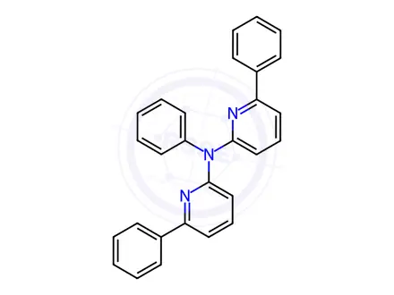 Chemical structure of N,6-diphenyl-N-(6-phenylpyridin-2-yl)pyridin-2-amine