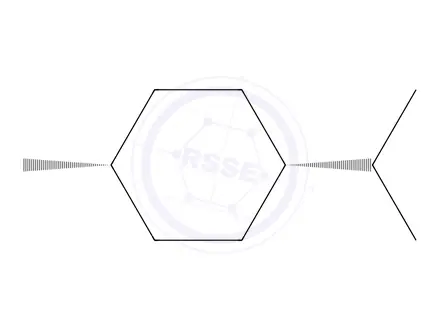 Chemical structure of cis-1-Isopropyl-4-methylcyclohexane