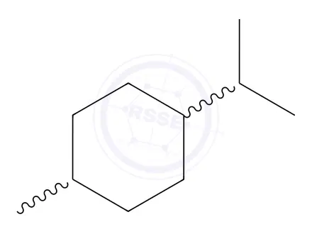 Chemical structure of Dichloro(η6-p-cymene)ruthenium