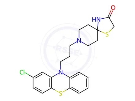 Chemical structure of Spiclomazine