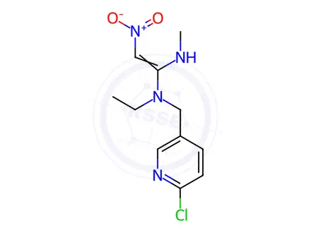 Chemical structure of Nitenpyram(mixture of isomers)