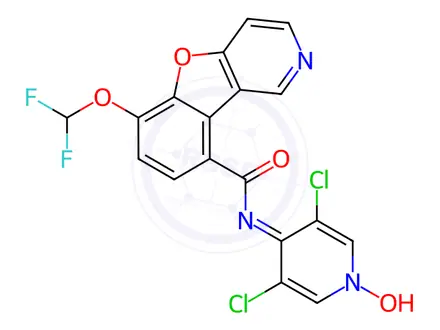 Chemical structure of Revamilast