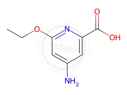 Chemical structure of 4-Amino-6-ethoxypicolinic acid
