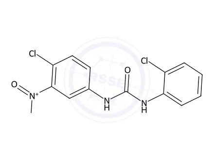Chemical structure of 1-(4-Chloro-3-nitrophenyl)-3-(2-chlorophenyl)urea