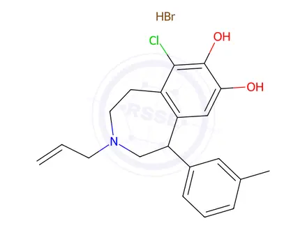 Chemical structure of SKF 83822 Hydrobromide
