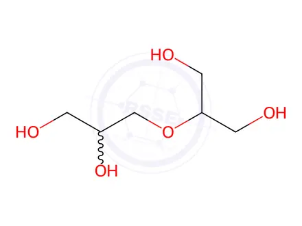 Chemical structure of Alpha-Beta-Diglycerol