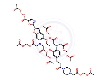 Chemical structure of FURA-PE3/AM
