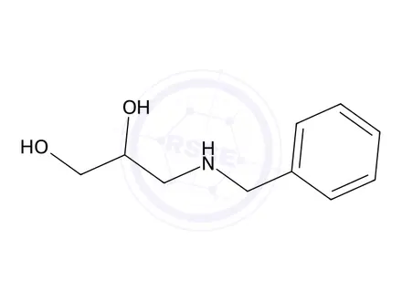 Chemical structure of 3-(Benzylamino)propane-1,2-diol