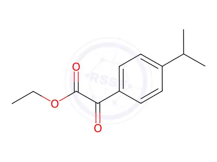 Chemical structure of ETHYL 4-ISO-PROPYLBENZOYLFORMATE