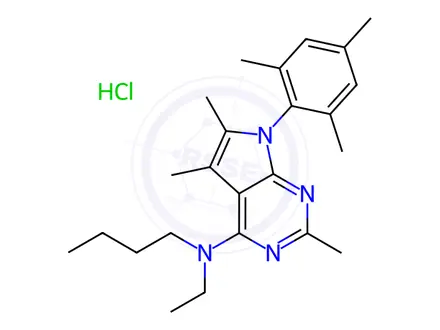 Chemical structure of Antalarmin (Hydrochloride)