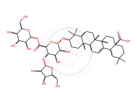Chemical structure of Chikusetsusaponin Ib