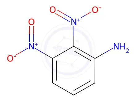 Chemical structure of 2,3-Dinitroaniline