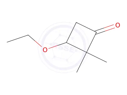 Chemical structure of 3-Ethoxy-2,2-dimethylcyclobutanone