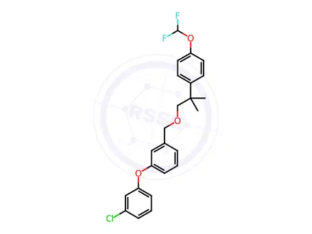 Chemical structure of Halfenprox Impurity 23