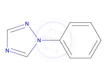 Chemical structure of 1H-1,2,4-Triazole,1-phenyl-(6CI,7CI,8CI,9CI)