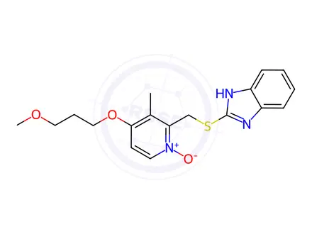 Chemical structure of Rabeprazole EP Impurity D