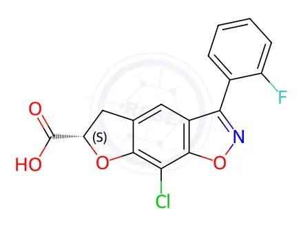 Chemical structure of A 53385 Impurity 1