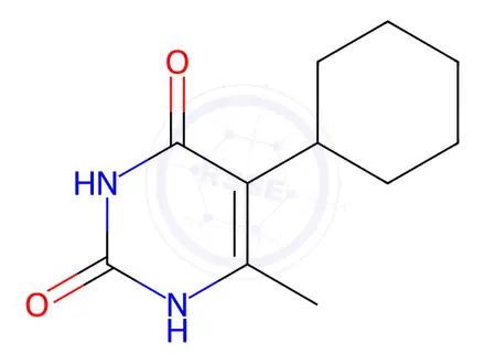 Chemical structure of Uracil Impurity 71