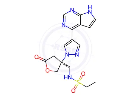 Chemical structure of Baricitinib Impurity 229