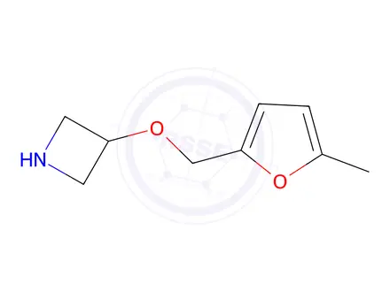 Chemical structure of 3-((5-Methylfuran-2-yl)methoxy)azetidine