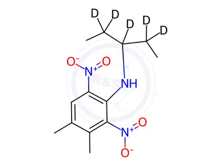 Chemical structure of Pendimethalin-[D5]
