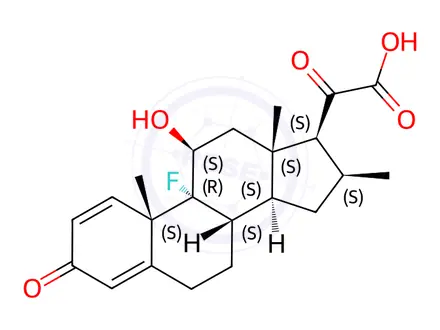 Chemical structure of Betamethasone Impurity 211