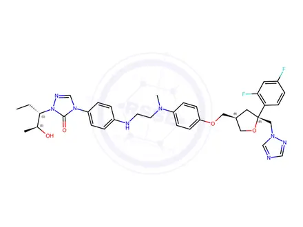 Chemical structure of Posaconazole Impurity 41