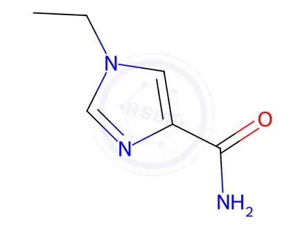 Chemical structure of 1-Ethyl-1H-imidazole-4-carboxamide