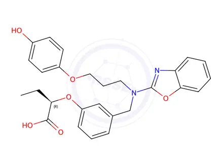 Chemical structure of Pemafibrate Impurity 8