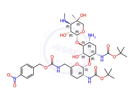 Chemical structure of Sisomicin Impurity 4