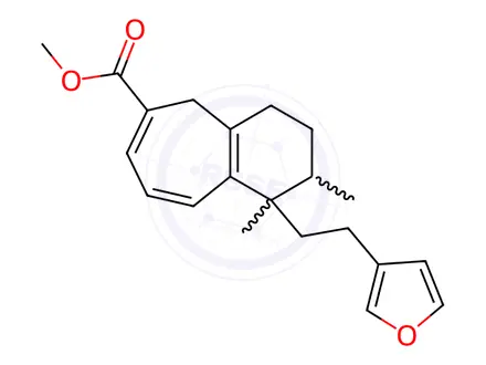 Chemical structure of Methyl dodovisate A