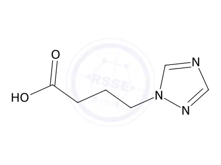 Chemical structure of 4-(1h-1,2,4-Triazol-1-yl)butanoic acid