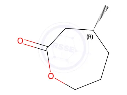 Chemical structure of (R)-4-Methyloxepan-2-one