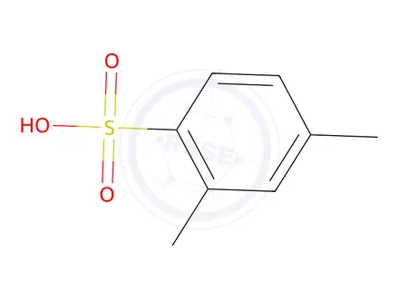 Chemical structure of 2,4-dimethylbenzenesulfonic acid