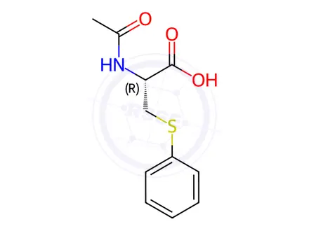 Chemical structure of S-Phenylmercapturic acid