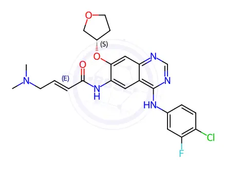 Chemical structure of Afatinib Impurity 221