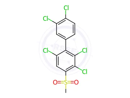 Chemical structure of 4-Methylsulfonyl-2,3,3