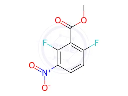 Chemical structure of Methyl 2,6-difluoro-3-nitrobenzoate