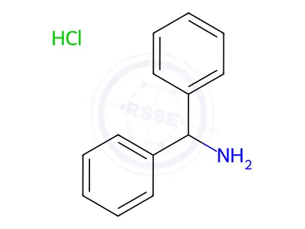 Chemical structure of Benzhydrylamine hydrochloride