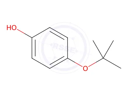 Chemical structure of 4-(tert-Butoxy)phenol