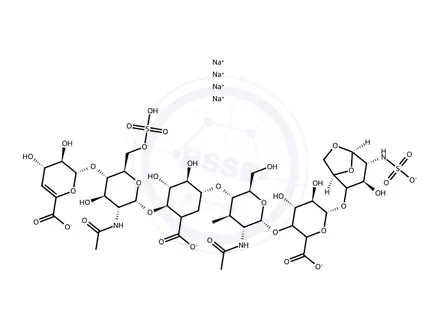Chemical structure of Enoxaparin Sodium