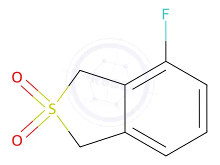 Chemical structure of 4-Fluoro-1,3-dihydrobenzo[c]thiophene 2,2-dioxide