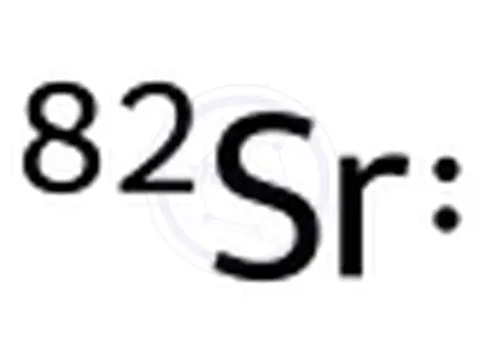 Chemical structure of Strontium-82