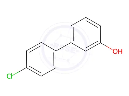 Chemical structure of 4'-Chloro-3-biphenylol