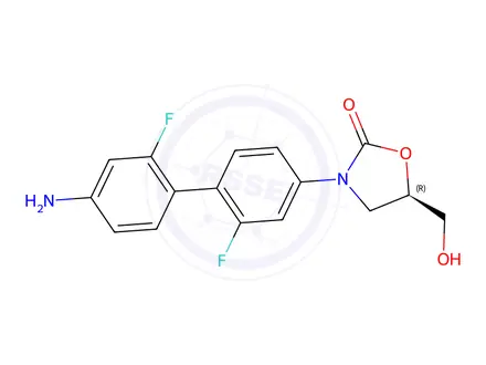 Chemical structure of Tedizolid Impurity 90