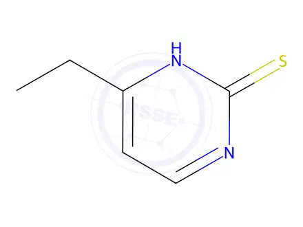 Chemical structure of 2(1H)-Pyrimidinethione, 4-ethyl-(9CI)