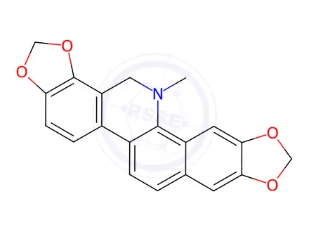 Chemical structure of Dihydrosanguinarine (P)